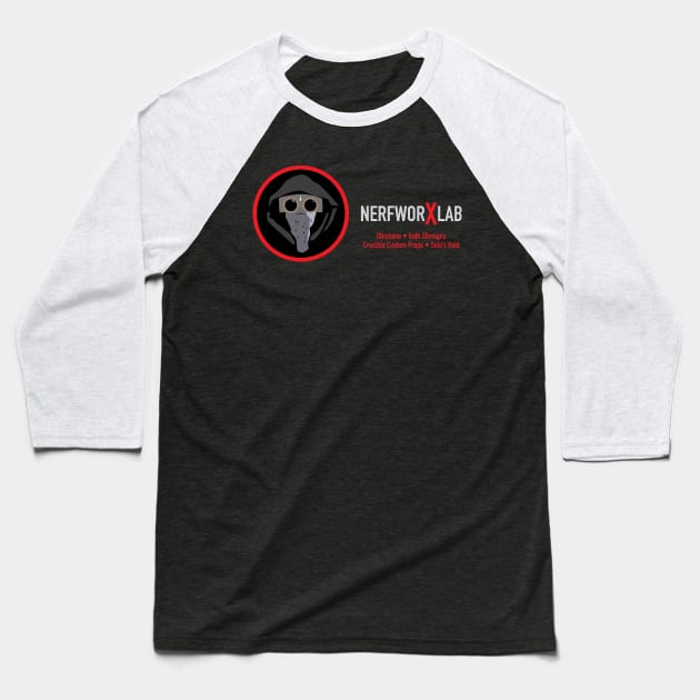 NERFWORXLAB  w Creators Names Baseball T-Shirt by soloshold